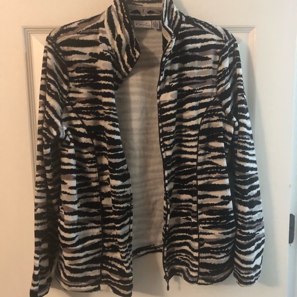 Kim Rogers zip up jacket NWT